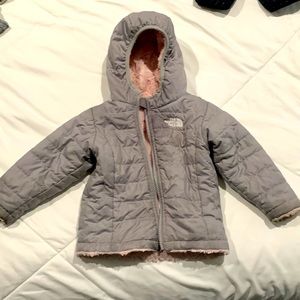 North Face girls jacket 2T. Reversible